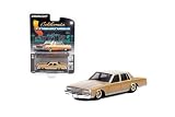 グリーンライト 1/64 シボレー カプリス 1985 ゴールド カリフォルニア ローライダー Greenlight CHEVY CAPRICE Lowrider ミニカー [並行輸入品]