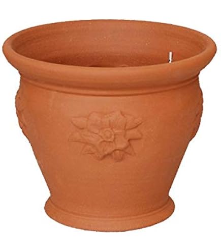 Amazon | ウィッチフォード テラコッタ植木鉢 ストレートバスケット