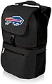 NFL Zuma Insulated Cooler Backpack, Black, Buffalo Bills by Picnic Time