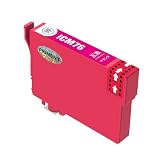 【pomme】 ICM76 顔料 マゼンタ 単品 エプソン 対応 互換インク インク カートリッジ 残量表示機能付 (IC76 IC4CL76 PX M5040C6 M5040F M5041C6 M5041F S5040 M5040C7 PX M5041C7 M5080F M5081F S5040C8 S5080)