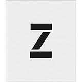 アイマーク:IM ステンシル Z 文字サイズ150×95mm AST-Z15095 型式:AST-Z15095