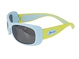 BanZ Sunglasses for Juniors (6 to 10 Years, Aqua/Lime Flexerz) by Banz