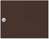 Salsbury Industries 3753BRZ Replacement Door and Lock Standard MB3 Size for 4C Horizontal Mailbox wi