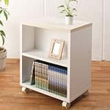 パソコンデスク用 ワゴン ラック オープンタイプ ホワイト