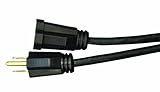Voltec 02-00034 16/3 SJTW Wire Jacket Workbench Extension Cord, 10-Foot, Black [並行輸入品]