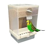 DIZLAS インコ 鳥 自動給餌器 餌入れ フードフィーダー 外付け