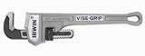 IRWIN VISE-GRIP Tools Cast Aluminum Pipe Wrench, 2-Inch Jaw Capacity, 12-Inch (2074112) [並行輸入品]