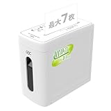 GBC スーパーサイレントマイクロカットシュレッダー A4 最大7枚細断 ホワイト A3809M-AZ