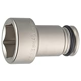 トネ(TONE) インパクト用ロングソケット 6NV-46L 差込角19.0mm(3/4") 二面幅46mm