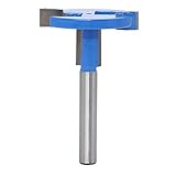 volflashy ルーラー ビット 1/4in T型 ウッド ミル 彫刻 トリマー アダプター トリム ミリング カッター 木工ツール