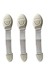 3x Kids Baby Child Pet Proof Door Fridge Cupboard Cabinet Drawer Safety Locks [並行輸入品]