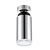 Perfeclan 蛇口　 LED　 ライト　 水流　 発光　 電池不要　 節水効果　360度の回転が可能　耐久性　全5色 - 温度制御