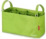 Insular® ベビーカー 多機能 収納 マザーズ バッグ お出かけが楽しくなる ドリンク ペットボトル 哺乳瓶 おむつ 携帯 小物 整理 収納 スタイリッシュ カラー（グリーン）