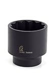 Sunex 248z 1/2-Inch Drive 1-1/2-Inch 12 Point Impact Socket by Sunex