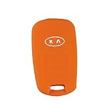 Deqna（TM）エッセンシャル耐久性のある高品質のKIA 2012 RIO K2 K5 SportageでRフォルテセラートのためのシリコンリモートコントロールカバーカーキーホルダー