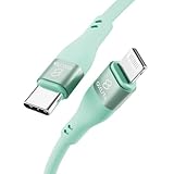 Type-C ライトニングケーブル 1m 【 Apple MFi認証/PD対応 / 3A急速充電 】iPhone to Type-C PD 充電ケーブル タイプCケーブル アイフォンタイプC 充電コード iPhone充電ケーブル 超高速 データ転送 シリコン 丈夫 強靭