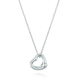 TIFFANY&Co ティファニー 【オープン ハート ネックレス（ミニ）】 スターリングシルバー 並行輸入品 tpd1041