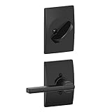 Schlage f94-lat-cen Latitudeダミー内部パックデッドボルトカバープレート、D、 F94LAT622CEN