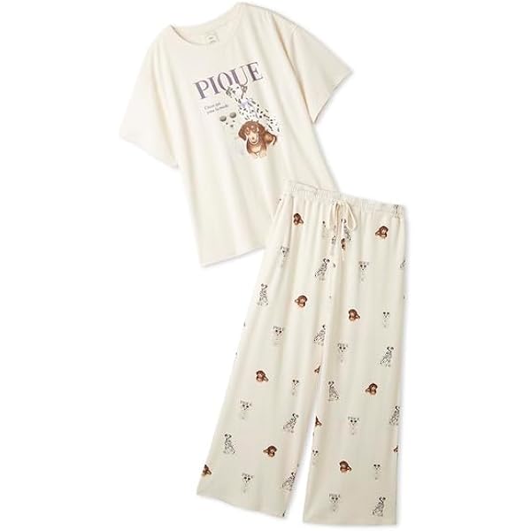 Amazon.co.jp: [ジェラート ピケ] ファッションCATS&DOGSジャガード