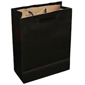 紙袋 20枚パック Sサイズ 高級 黒無地 持ち手有 マットブラック W20cm×H28cm×D10cm