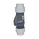 Zoeller 30-0041 50 psi PVC 2-Port Check Valve, 1-1/2" [並行輸入品]