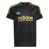 [アディダス] 半袖 Tシャツ ティロ ネーションズパック 半袖Tシャツ キッズ JUG34 ブラック/ボールドゴールド/ビビッドグリーン(IW0889) J130