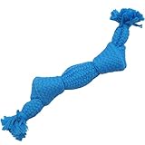 PLATZ PET SUPPLISES&FUN(プラッツ) 犬用おもちゃ スーパーロープ Sサイズ ブルー