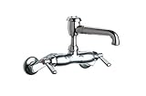 Chicago Faucets 886-CP Wall Mount Service Sink Faucet, Chrome [並行輸入品]
