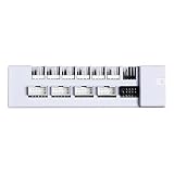Lian LiユニバーサルUSB & PWMファンハブ、4つのUSBヘッダー付きファンコントローラー - 6つのファンポート - 磁気マウント - 5V/4ピン - PSU /マザーボードユニバーサルケース互換性 - ホワイト (EG-HUB01W)