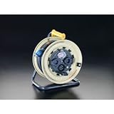 エスコ ＡＸ１２５Ｖ／１５Ａ／３０ｍコードリール（漏電遮断付） EA815BN-30