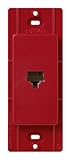 Lutron SC-PJ-HT Satin Colors Phone Jack, Hot by Lutron [並行輸入品]