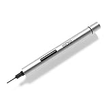 MIRACLE 精密 電動 ドライバー スマホ ペン型 パソコン リペア LED 搭載 作業 修理 修復 ネジ 電池 コードレス MC-DRB-1FS