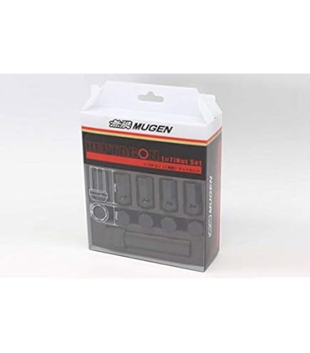 Amazon | 無限(MUGEN |ムゲン) ヘプタゴン ナットセット