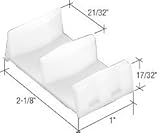 C.R. LAURENCE M6113 CRL 2-1/8" Wide Sliding Shower Door Bottom Guide by C.R. Laurence [並行輸入品]