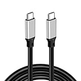 USB 3.2 Type C ケーブル (1m, グレー) LpoieJun.HH【20Gbps転送 100w急速充電 4K@60Hz映像出力 PD3.0/QC3.0対応 】タイプc ケーブル Switch/Xperia/Galaxy/Google Pixel等Type-C機種対 超高耐久