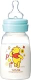 teteo Winnie the Pooh Polypropylene 100 ml Milk Training Feeding Bottle, S Size by B. Toys [並行輸入品]