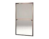 窓用ｻｯｼ網戸/ﾌﾘｰｻｲｽﾞ網戸 57-120C型 ﾌﾞﾛﾝｽﾞ ｻｲｽﾞ: H1690~1723mm×W910~930mm用