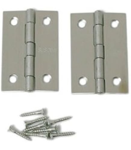Amazon | タキゲン ステンレス平型蝶番 穴あき B-1078-15 | 平蝶番