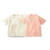 [ベルメゾン] 短肌着 ３枚 セット ピンク サイズ：50