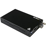 StarTech 1GbEネットワークのためのシングルモード（SM）LCファイバメディアコンバータ - 10キロ - ギガビットイーサネット - 1310nmの - とSFPトランシーバ（et91000sm10） ギガビットLC
