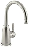 KOHLER K-6665-F-BN Wellspring Contemporary Beverage Faucet Complete, Vibrant Brushed Nickel [並行輸入品]