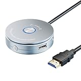 SARDFXUL 外付け PC 電源ボタン デスクトップ コンピュータ ケース リセット スイッチ ボタン USB 2.0 ポート付き オフィス インターネット カフェ用