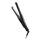 SALONIA サロニア ストレートアイロン ヘアアイロン 15mm 海外対応 SL-004S ブラック【Amazon.co.jp限定】