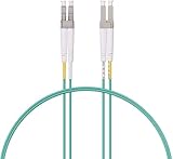 10Gtek 光ファイバーケーブル MPO to 8xLC OM3 マルチモード ファンアウト 宅内光配線コード 光ケーブル QSFP+モジュール用 8芯 光ファイバー 10m