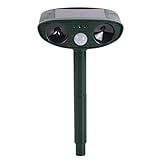 Meily ソーラー猫よけ超音波撃退器 ねこイラット（ 猫、犬、ネズミ、狐、アライグマ、ハクビシン、げっ歯類など）