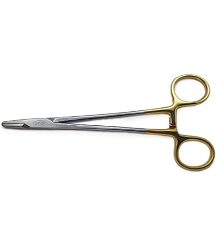 Amazon.co.jp: 日本フリッツメディコ T/Cドベイキー持針器 31cm 0.4