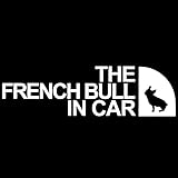 アウトドア フレンチブルドッグ 犬 おしゃれ シンプル 車 フレンチブル ステッカー シール ドッグ イン カー 愛犬 乗ってます キャンプ 登山 ブランド かわいい グッズ 雑貨 ギフト プレゼント お祝い 子供 赤ちゃん カワイイ オシャレ 防水 お洒落 可愛い(3288-ホワイト)