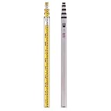 SKTアルミスタッフ 5m5段：【測量機器】：201-0001