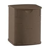 Rubbermaid Deck Storage Box, Mocha, 2.6 Cubic Feet (1828823) [並行輸入品]