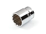TEKTON 14222 1/2-Inch Drive by 1-1/16-Inch Shallow Socket, Cr-V, 12-Point [並行輸入品]